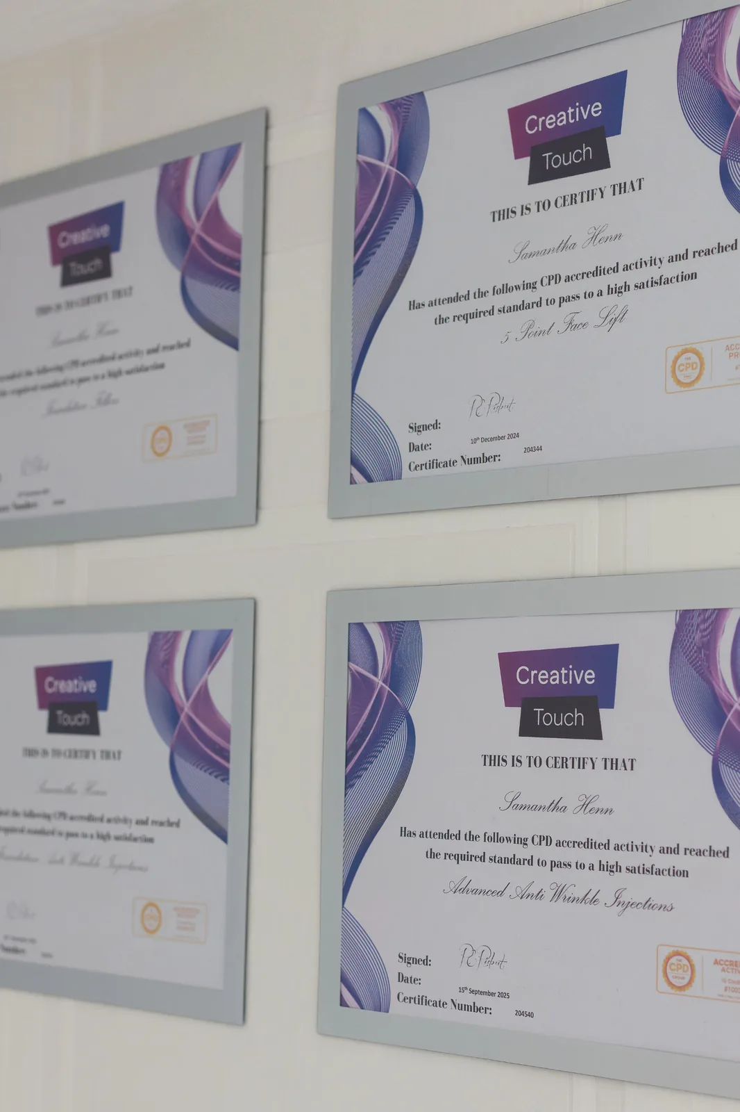 Private aesthetics studio in South Bersted